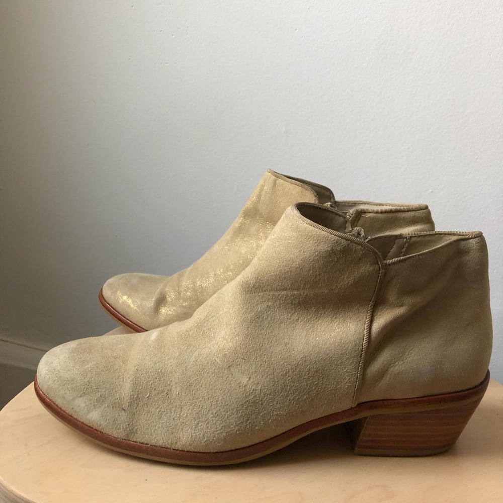 Sam Edelman “PETTY” Suede Bootie Sz 8.5